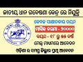 ICAR Nrri recruitment 2024 !! Odisha latest government job notification 2024 !!