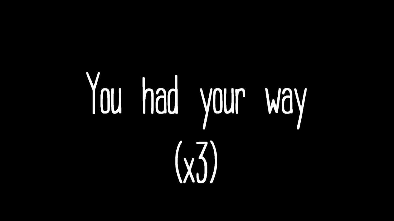 Reckless You Me At Six Lyrics