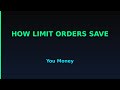 How Limit Orders Save You Money #Shorts