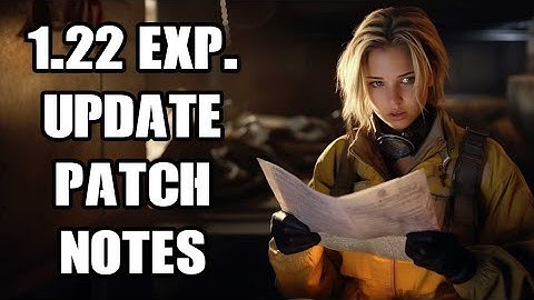 DayZ Experimental Update 1.22 Dev Blog & Patch Notes: New Bags Please!