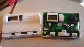 Change The Batteries On Your Thermostat Climate Dc Youtube