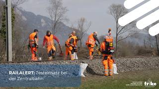 RAILALERT: Test with Zentralbahn
