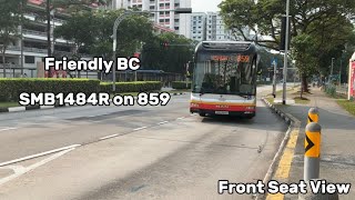 Friendly BC / SMB1484R on 859 / Front Seat View