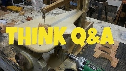 Homemade - Wooden Scroll Saw Q&A