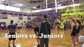 Ellington High School - Relay Race - Pep Rally 2014