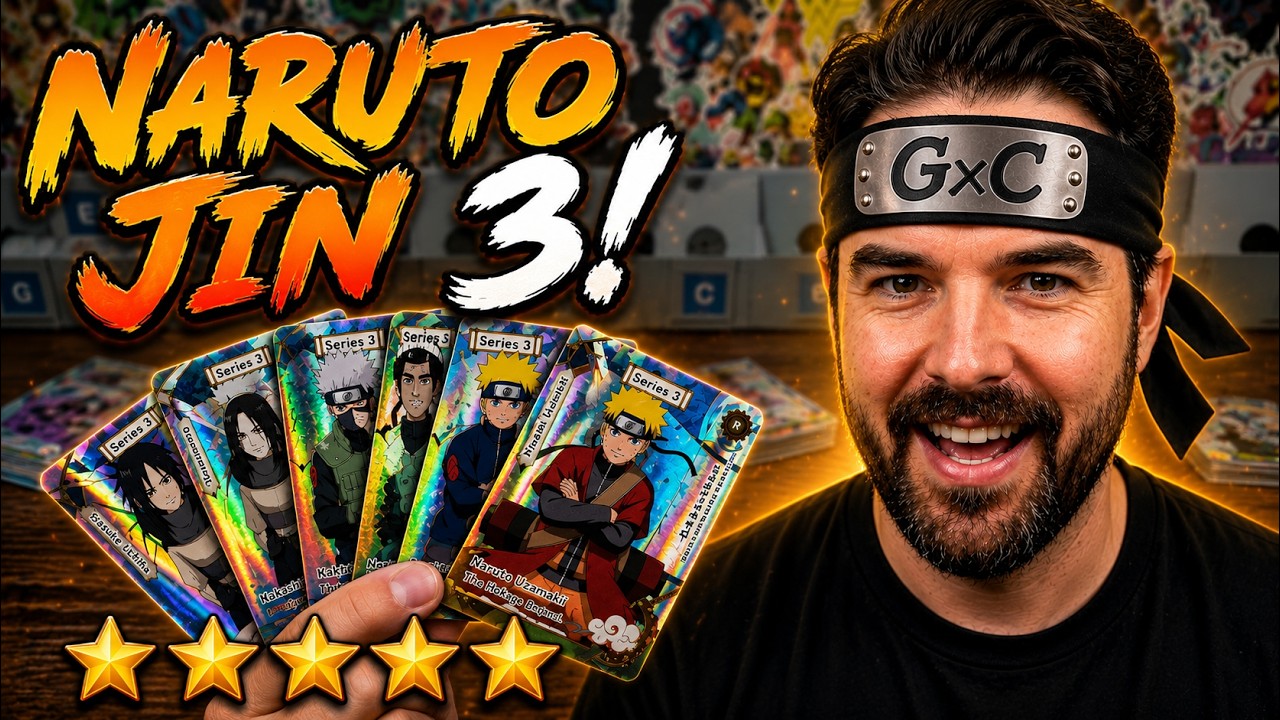 Naruto Trading Cards Gen Series 3 – Collection Haul - YouTube