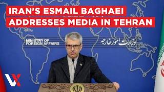 LIVE | Iranian Foreign Ministry Spokesman Esmail Baghaei Holds Press Conference | VERTEX