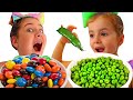 Ruby and bonnie learn to eat healthy food  funny kids