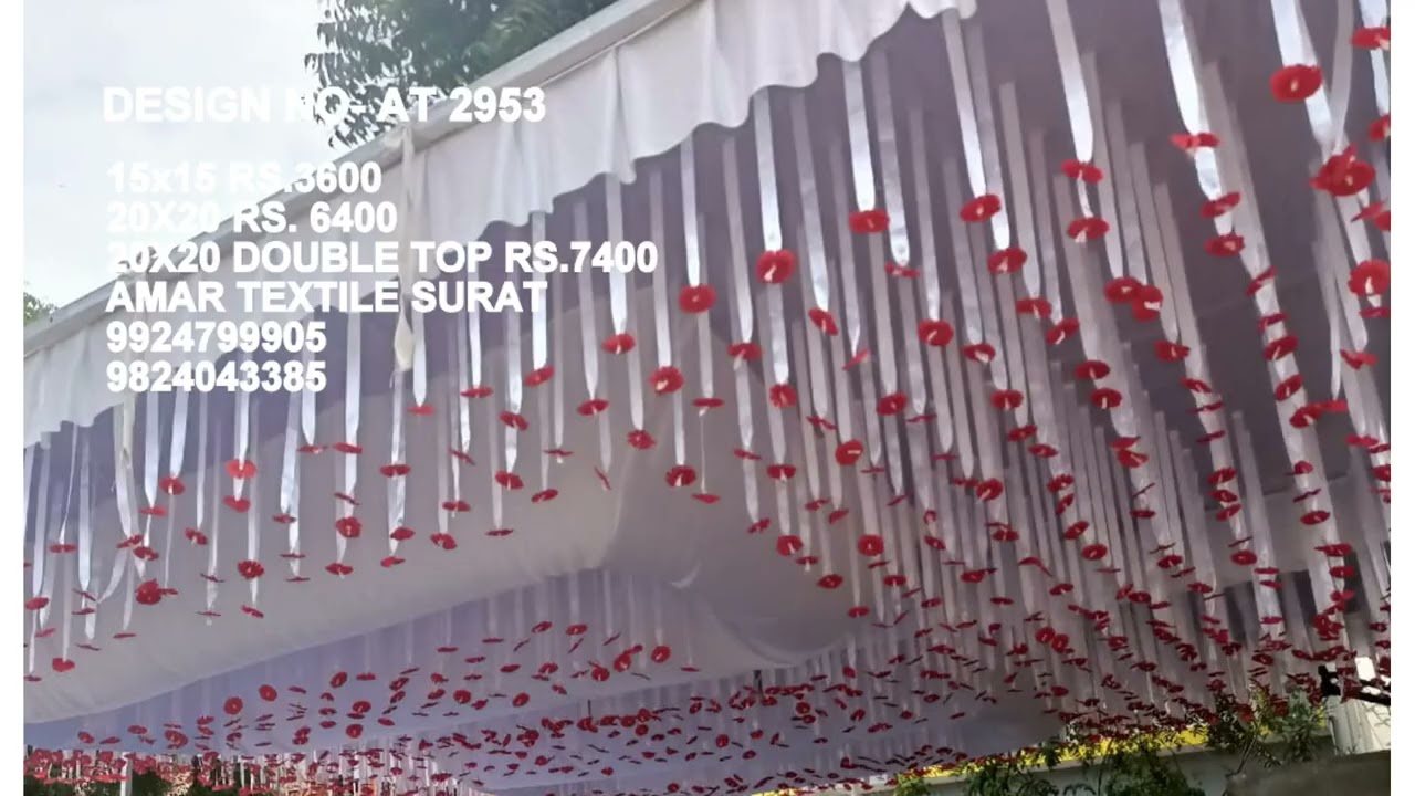 Grand Mandap Ceiling Fabric for Luxury Events 9924799905 CALL NOW