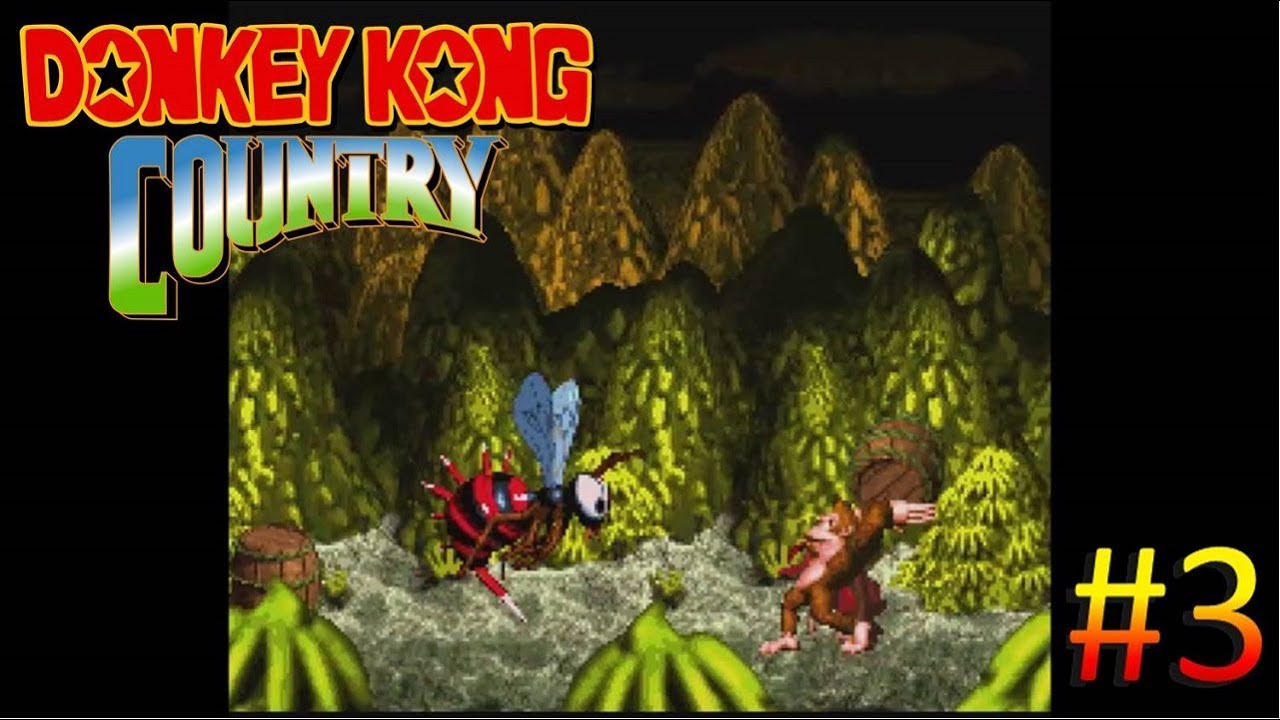 Donkey Kong Country Queen B Boss Fight YouTube