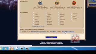 Tutorial Criando conta no Tibia