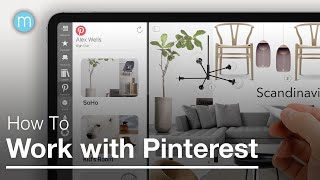How to Connect to Pinterest: Morpholio Board iPad Tutorial for DIY, Home Decor & Interior Design screenshot 5