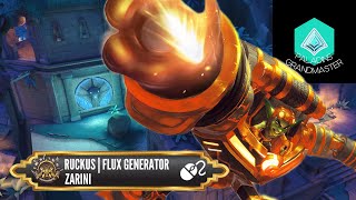 GOAT Zarini : Tank Ruckus Flux Generator feels OP (Zarini) Paladins Grandmaster