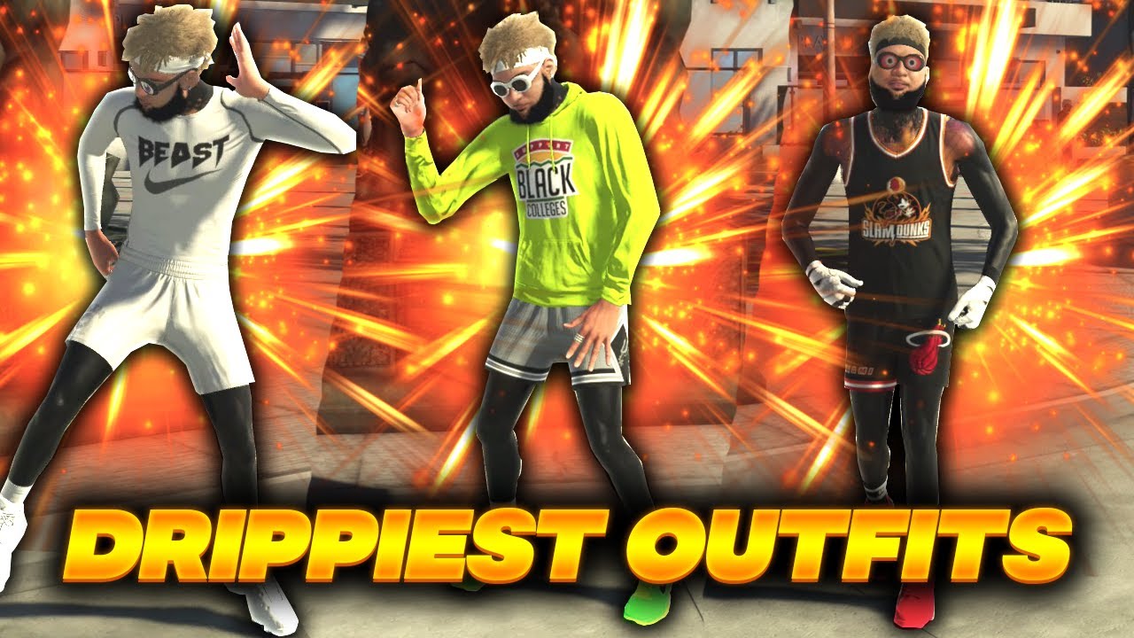 NEW BEST OUTFITS ON NBA 2K21 💦DRIPPY COMP OUTFITS TO WEAR⚡ LOOK LIKE A  CHEESER🧀 MYPARK OUTFITS 2K21! 