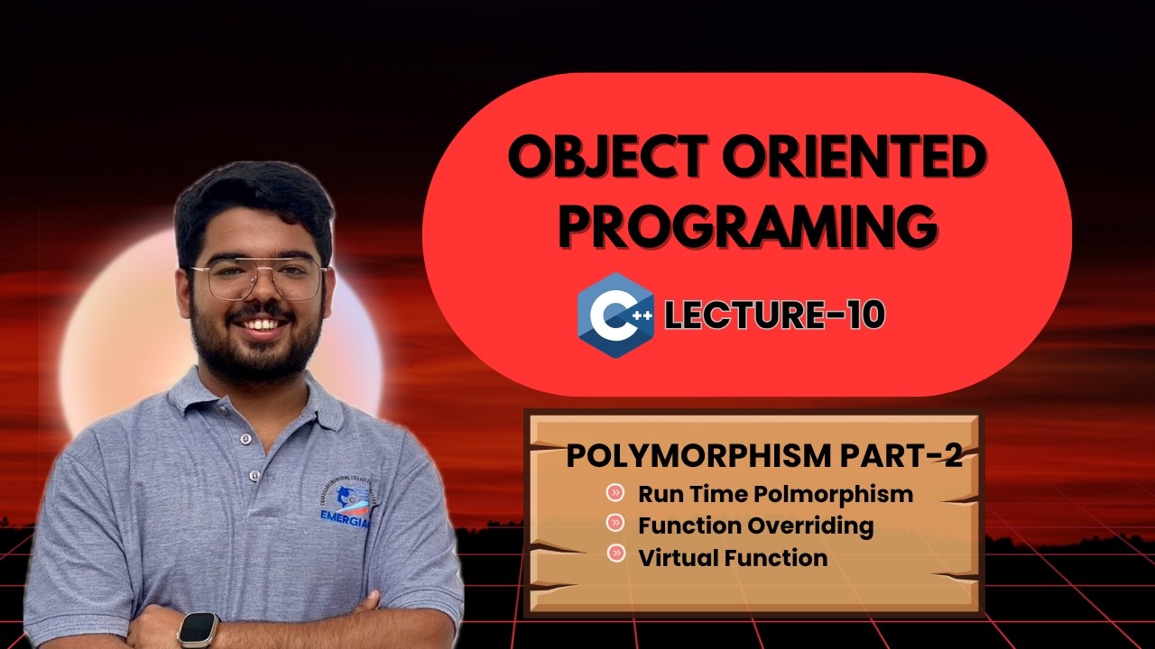 Run Time Polymorphism in C++ 🔥 Virtual Function Explained (Hindi ...