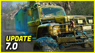 SnowRunner Update 7.0 | TUZ 108 Warthog, Imandra, Metal Detector & More