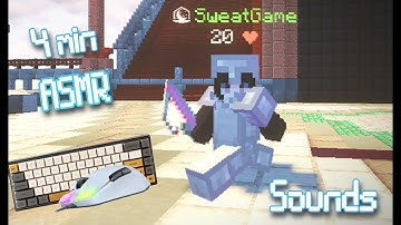 4 Minutes // LOFI ASMR // Hypixel UHC!! // mouse and keyboard sounds