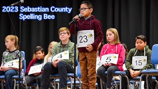 2023 Sebastian County Spelling Bee at Ramsey Middle School in Fort Smith