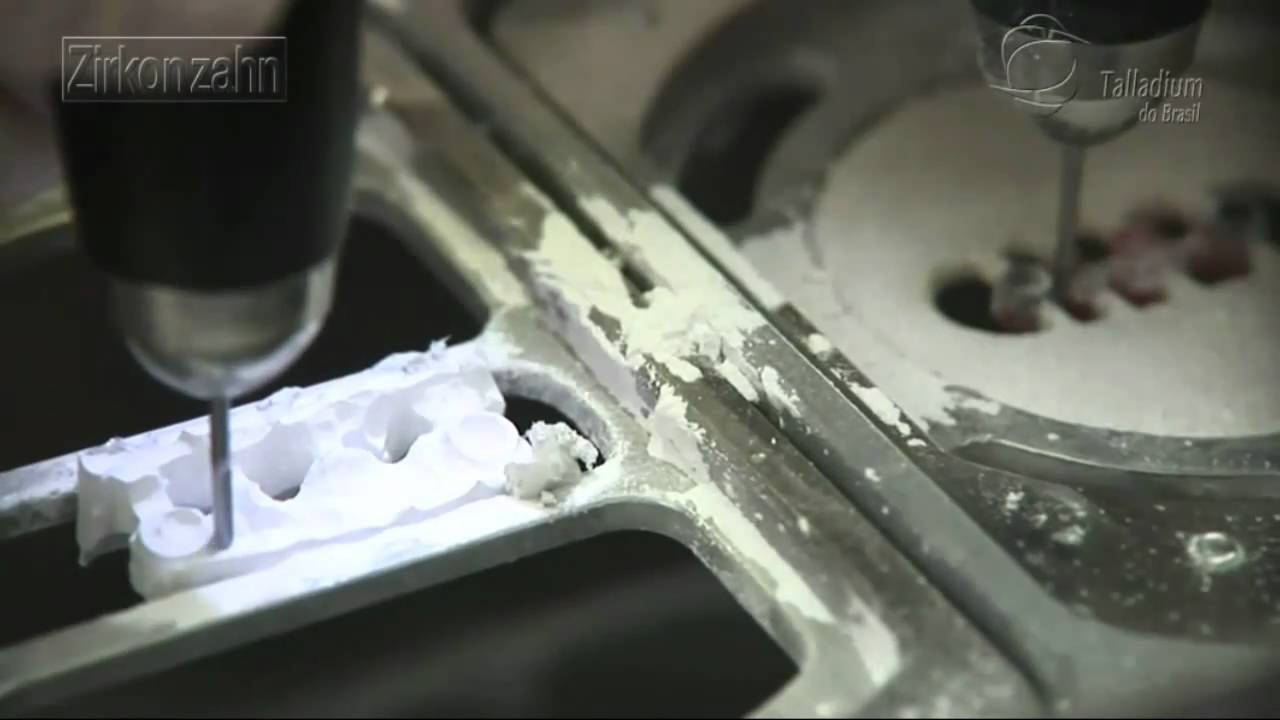 Zirkonzahn  - Fresadora Manual MAD/MAM- Fresagem - barra protocolo - coping - Talmax