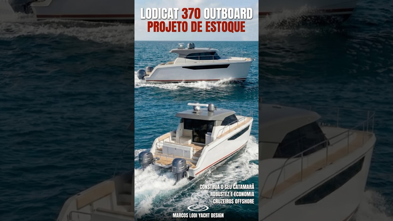🔥 REALIDADE AGORA! APRESENTAMOS A LODICAT 370 OUTBOARD! 🔥