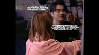 // [ENG SUB] Cheng Xiao and Xu kai behind the scenes //