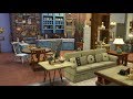 FRIENDS APARTMENT + CENTRAL PERK! Sims 4 Speed Build | Diana Moore