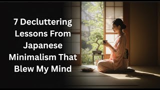 7 Decluttering Lessons From Japanese Minimalism That Blew My Mind