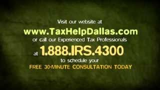 IRS Tax Lien? Now What? Tax Options Dallas TX