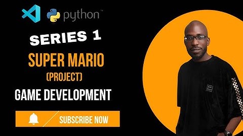Super Mario Game with Python Programming