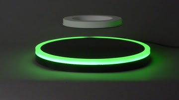 Levitation module with multi color light