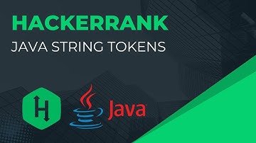 HackerRank JAVA | Java String Tokens