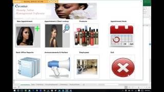 Hair Salon Software For MS Excel screenshot 5