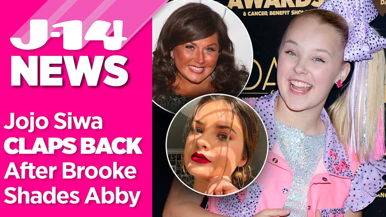 Dance Moms Jojo Siwa Slams Brooke Hyland for Shading Abby Lee Miller