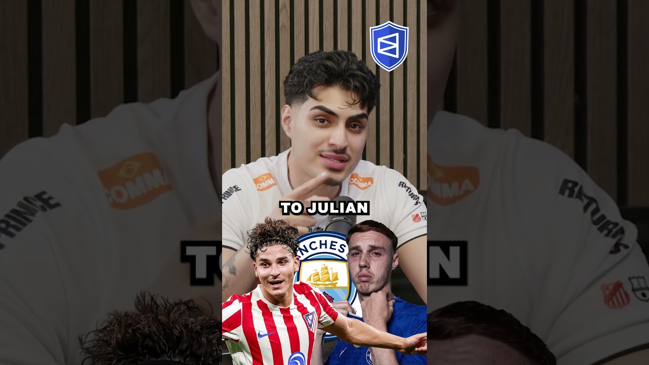 IS JULIAN ALVAREZ REALLY THAT MUCH BETTER THAN COLE PALMER?! #football #mancity #atleticomadrid