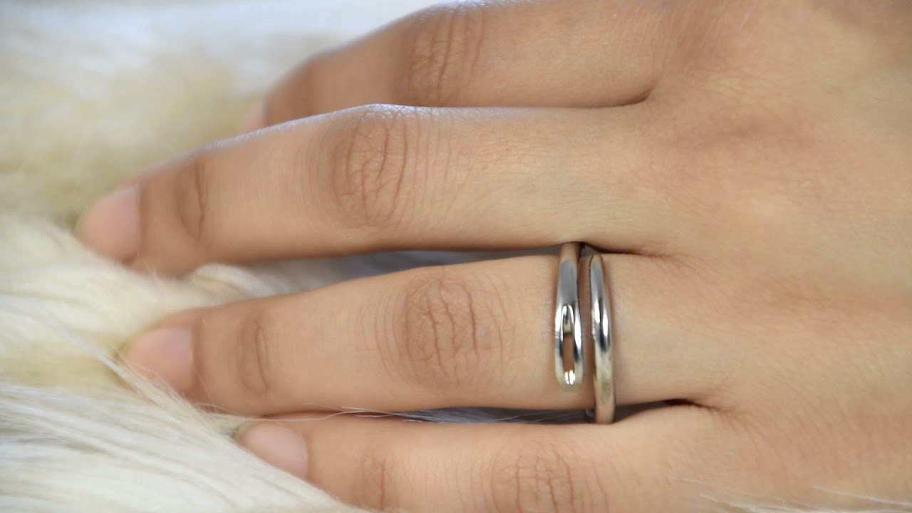 Silver Sewing Needle Ring YouTube