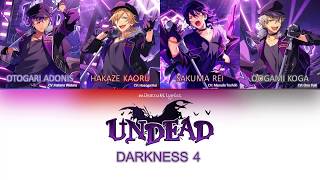 Darkness 4 - undead color coded lyrics (KAN/ROM/ENG)