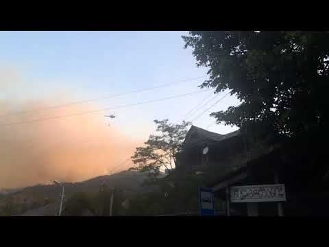 NetGazeti: ხანძარი ბორჯომში