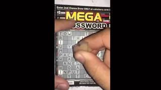 Mega Crossword #19 Win up to $75,000! CALottery Ticket Scratchers