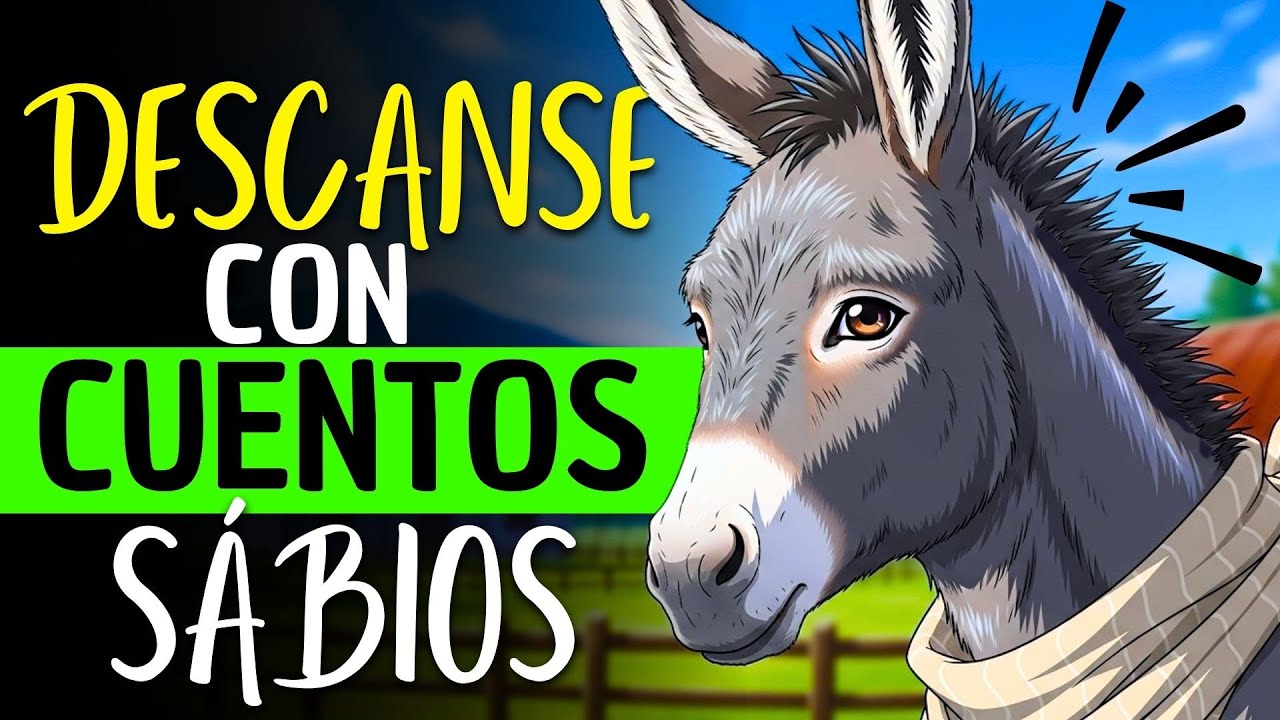 😴 DUÉRMETE con la LEYENDA ENCANTADA del Burro del Camino Largo y Otro Cuento Sábio ⏳👴