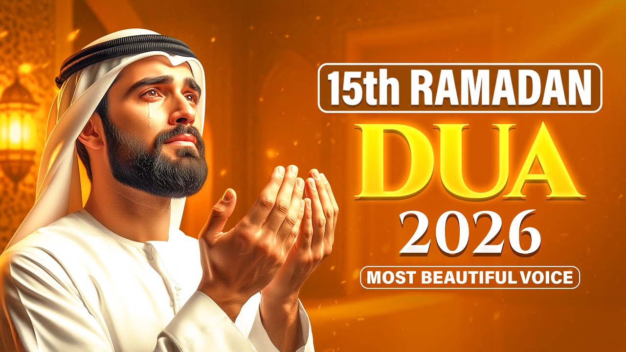 Ramadan Dua 2026 | Powerful Dua for 15th Day | (LISTEN NOW) | Sheikh Alaa Aqel | #ramadan2026