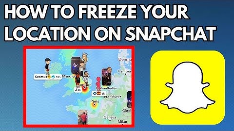 How to Freeze Location on Snapchat (2023)