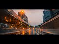 Drive in the Rain Sounds Osaka Kanjo Loop and Umeda exit to Namba Rain Ambience Sounds Sleep Relax