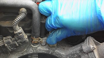 Replace Coolant Temperature Sensor - Corsa D 2006 onwards