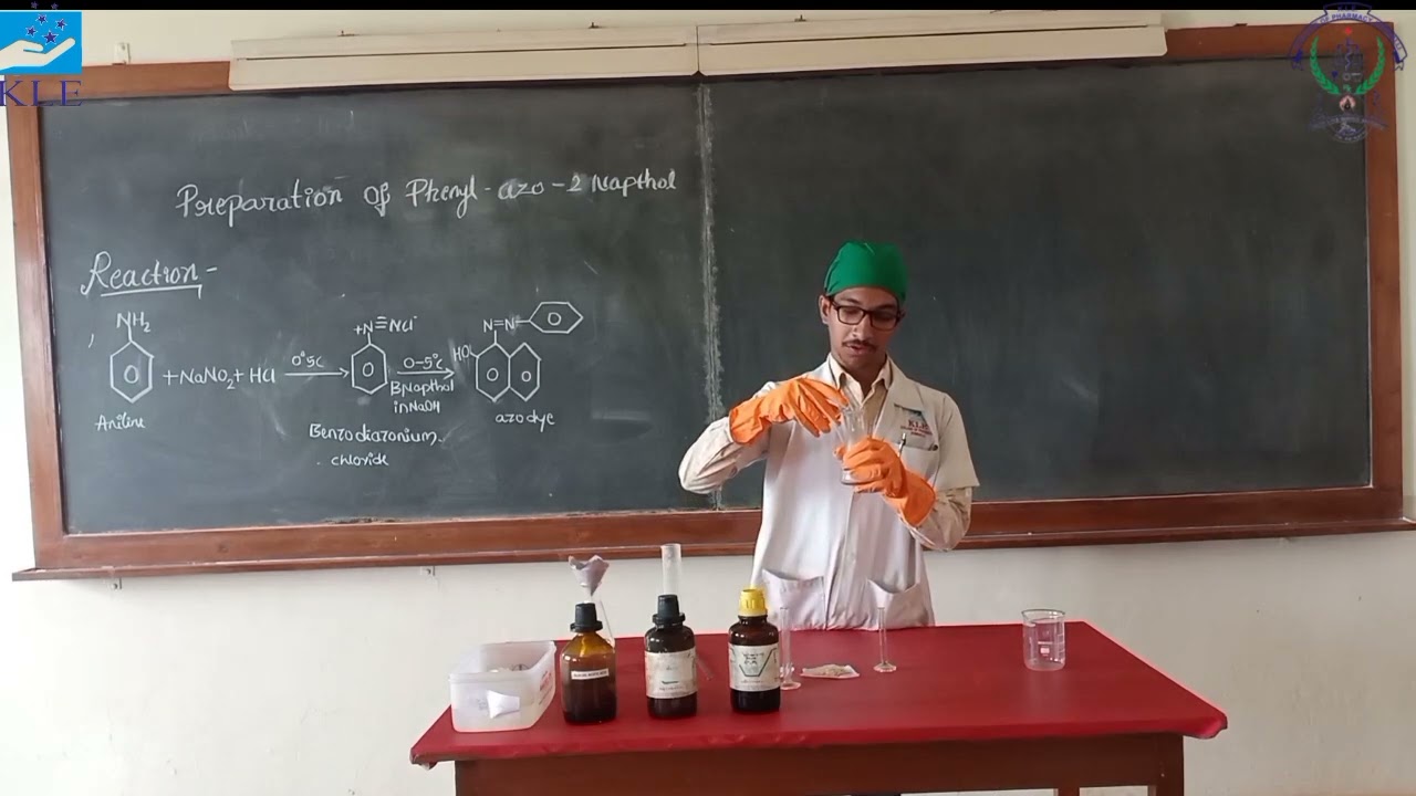 PREPARATION OF PHENYL AZO 2 NAPHTHOL
