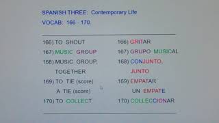 3 Cl 166-170 Gritar, Conjunto, Junto, Empatar, Empate...