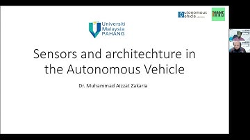 3in1 Sensors in autonomous mobile robot (Dr Aizzat, UMP)