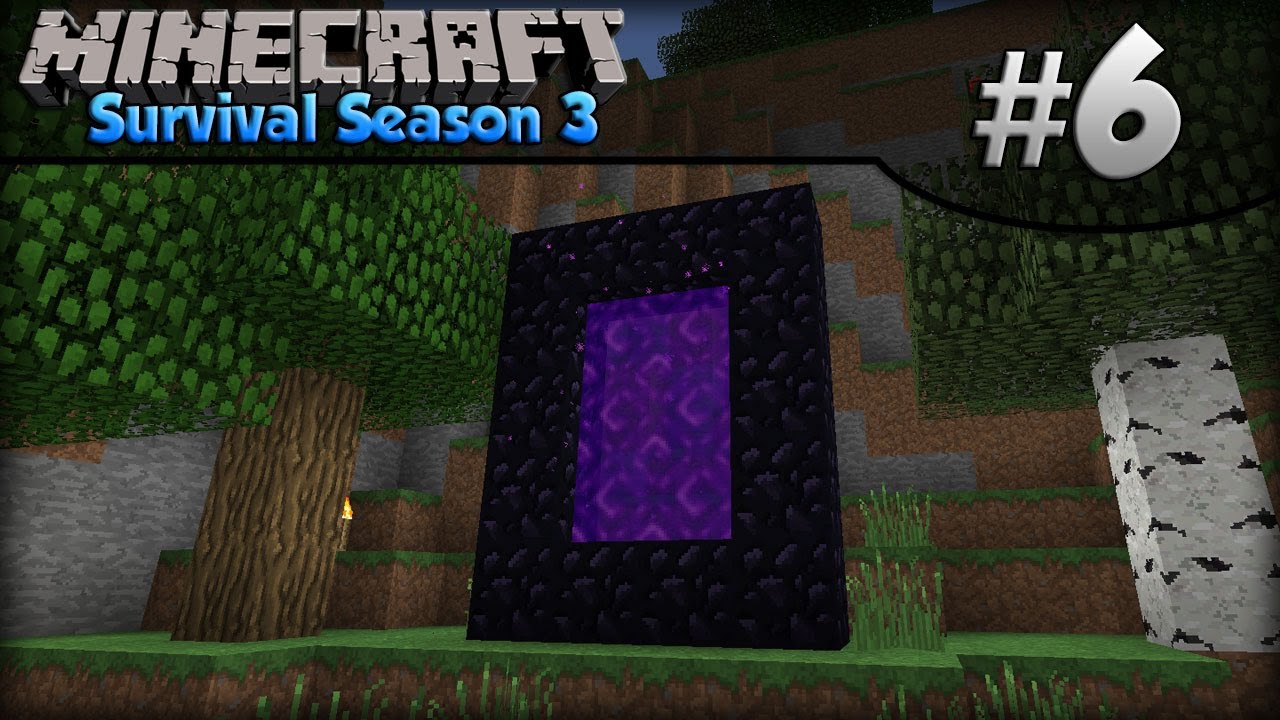 Minecraft Survival Season 3 - Episode 6 - Heading To The Nether! - YouTube