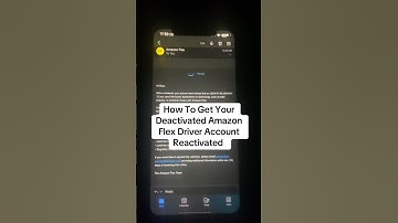How To Reactivate Amazon Flex Driver Account #reactivate #amazonflex #deactivate #amazonflexdriver