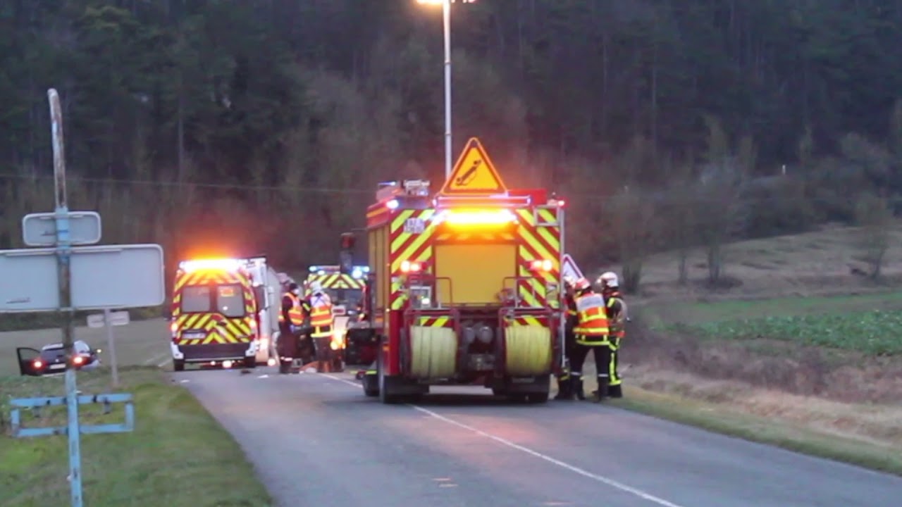 Morisel : une collision impressionnante entre trois voitures