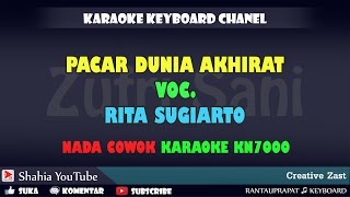 PACAR DUNIA AKHIRAT KARAOKE DANGDUT RITA SUGIARTO NADA PRIA REMIX